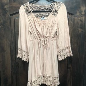 Tan Delicate Dress